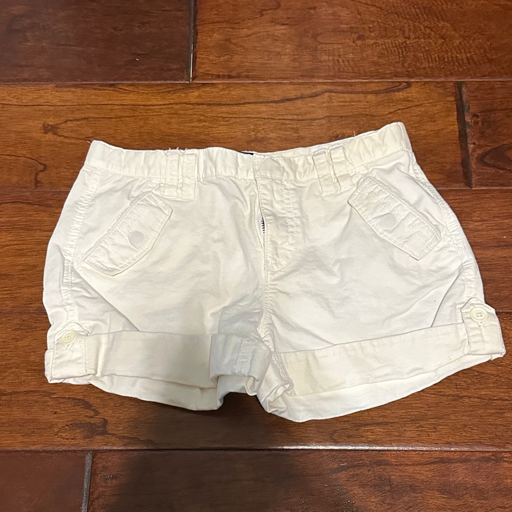 GAP Kids Cream Cargo Shorts